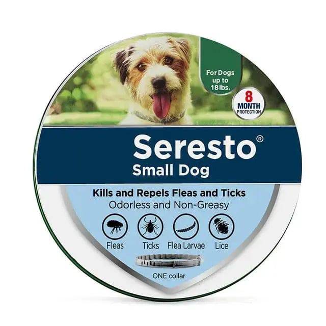 Seresto Small Dog Flea and Tick Collar, 8-Month Flea and Tick Collar for Small Dogs Up to 18lbs 38cm