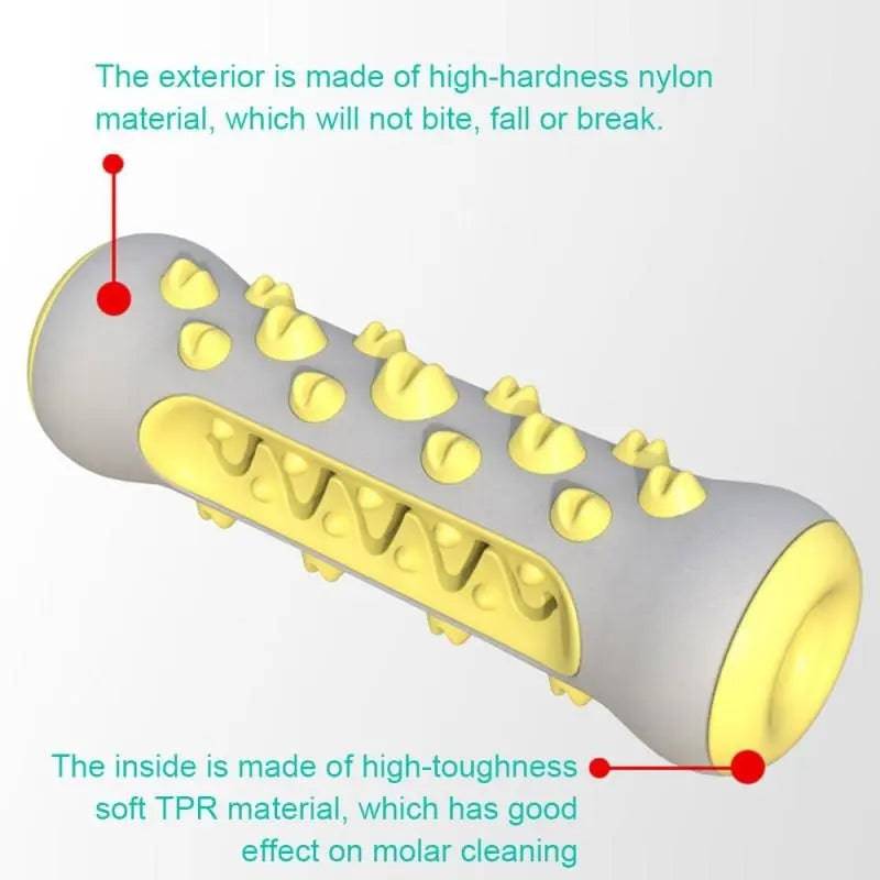 Black Green Dog Teeth Grinding Stick Gnawing Teeth Clean Bone Dog Tooth Brush Chewing Gum Pet Toy Dog Bite Resistant Molar Training Grinding
