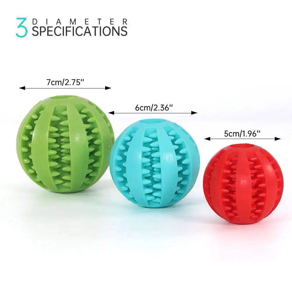 Green Ball Hemp Rope Toys Treat Interactive Rubber Leaking Balls for Small Dogs Chewing Bite Resistant Pet Tooth Cleaning